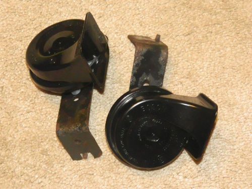 Dodge dakota truck 98 99 00 dual tone sound oem 2 snail horns bosch