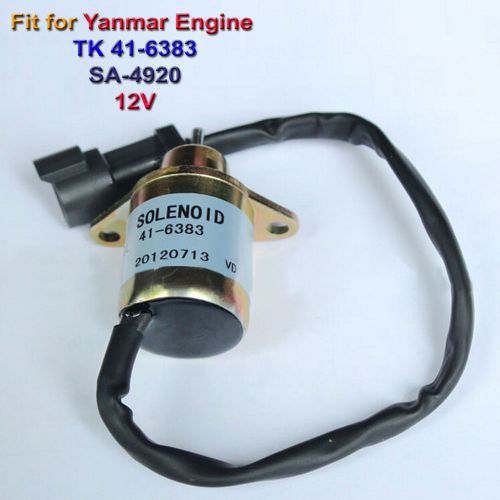 Tk 41-6383 shutdown shut off solenoid sa-4920 fit for yanmar thermo king 41-6383