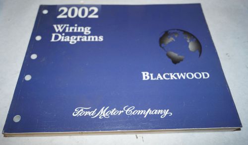 2002 lincoln blackwood factory wiring diagrams service manual book 37440