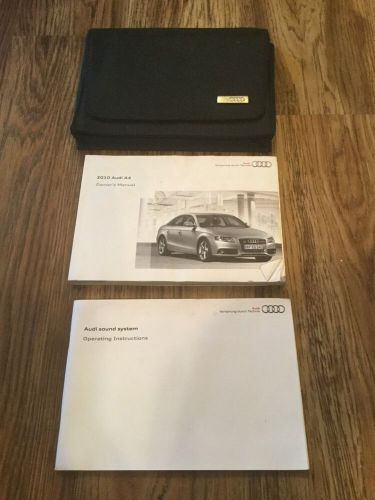 2010 10 audi a4 owners manual