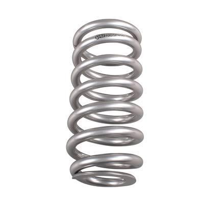 Qa1 coil-over spring 325 lbs./in. rate 12" length 2.5" dia silver ea