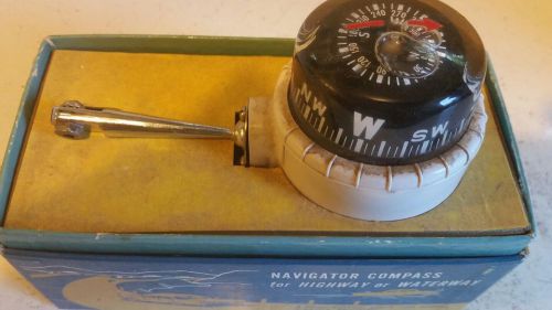 Vintage taylor navigator compass self- illuminated # 2957