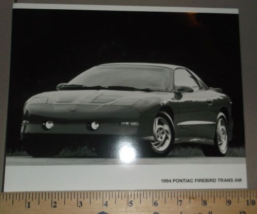 1994 pontiac firebird t/a gt formula photos b&amp;w lot of 2