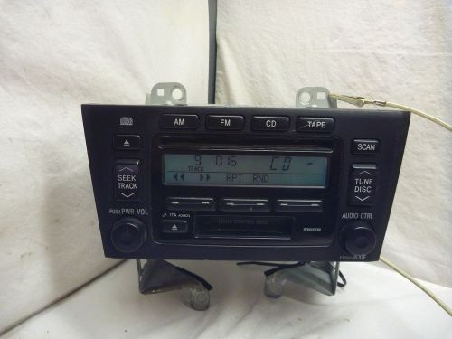 00 01 02 03 04 toyota avalon radio cd cassette player ad6804 86120-ac080 c44387