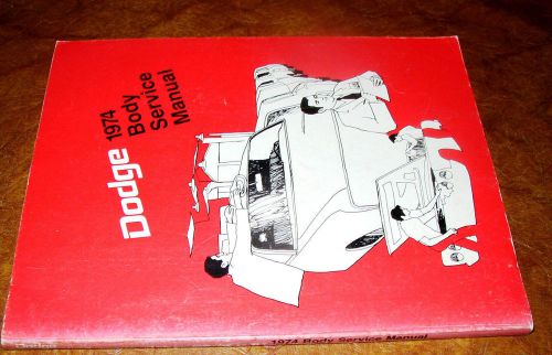 1974 74 dodge body service manuals challenger charger se dart sport swinger 360