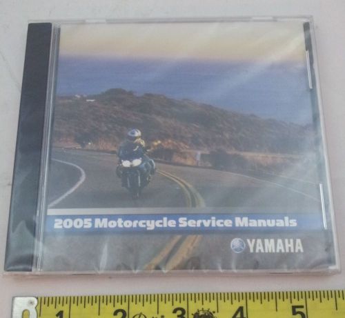 New 05 yamaha motorcycle service manual repair cd catalog shop factory oem