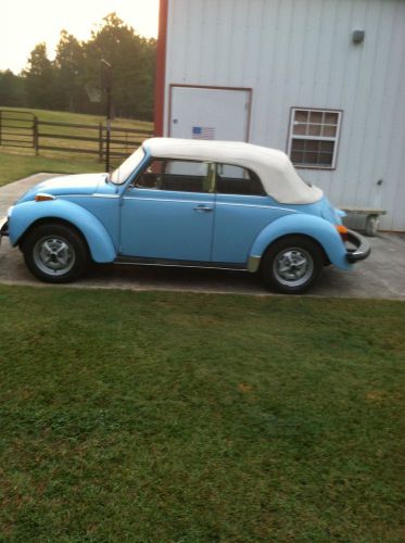 1979 volkswagen beetle convt