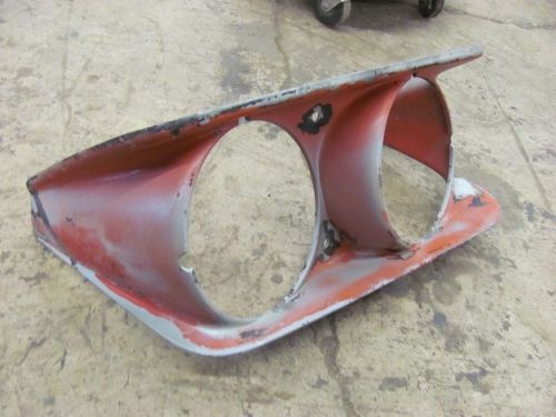 68 69 70 corvette rh headlight bezel metal gm 1968 1969 1970