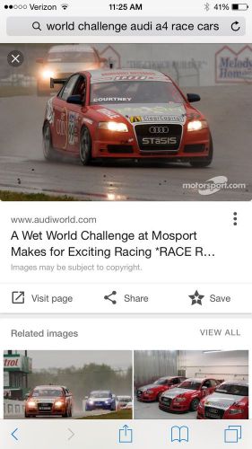 Audi a 4 2007 race car world challenge