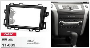 Carav 11-089 2din car radio dash kit panel for nissan murano 2008+