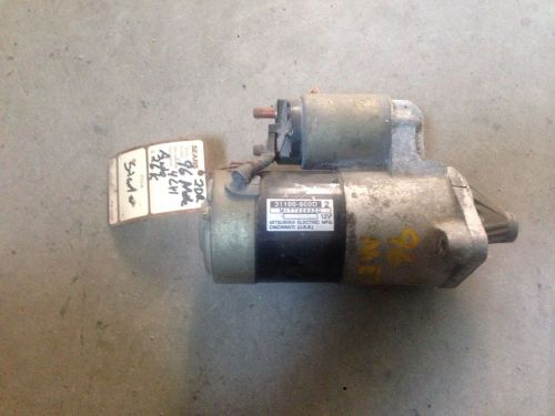 Geo metro starter from a 1996 1.3, 4 cyl, auto. trans., 2 door 26,000 miles