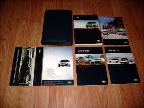 2007 land rover lr3 owners manual with nav. manual 02949