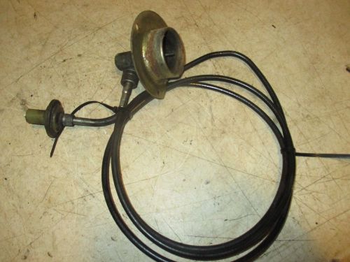 Nice 1980s-1990s ski doo safari skandic formula speedometer cable &amp; gear drive