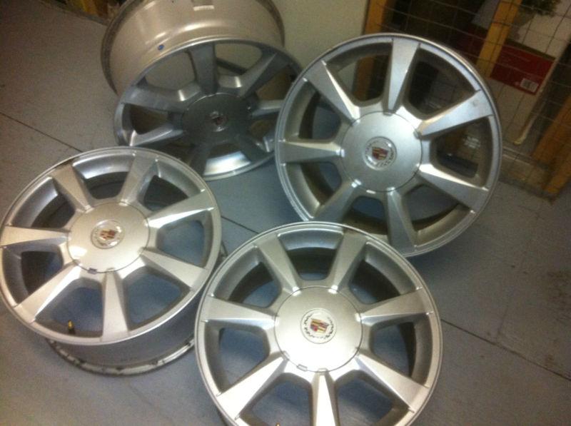 Cadillac rims (used factory 17" rims off a 2008 cts)