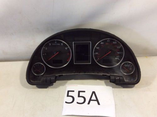 01 02 03 04 05 audi a4 b6 speedometer cluster oem d 55a