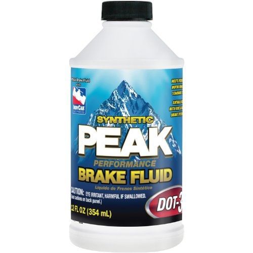 Peak peak pbf012d3 dot 3 brake fluid - 12 oz., (case of 12)