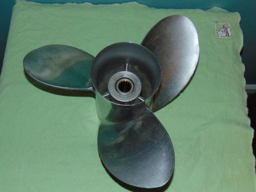 Boat propeller quicksilver mirage 17p mercruiser bravo 1 new center hub