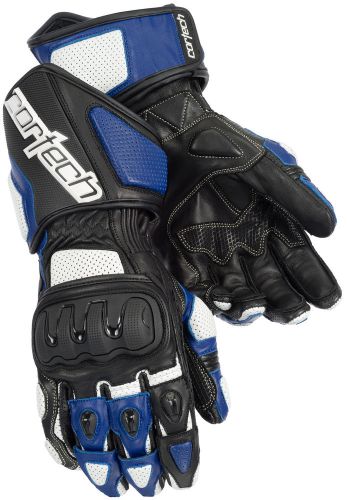 Cortech impulse rr white blue gloves small