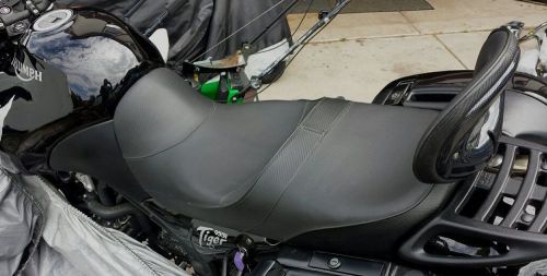 Corbin canyon seat 2001-2006 triumph tiger includes passenger backrest