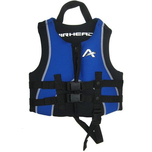 Airhead child neoprene life vest blue