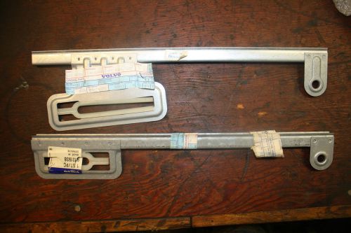 Volvo 244 &amp; 245 series left side window channels. new. fits all years.