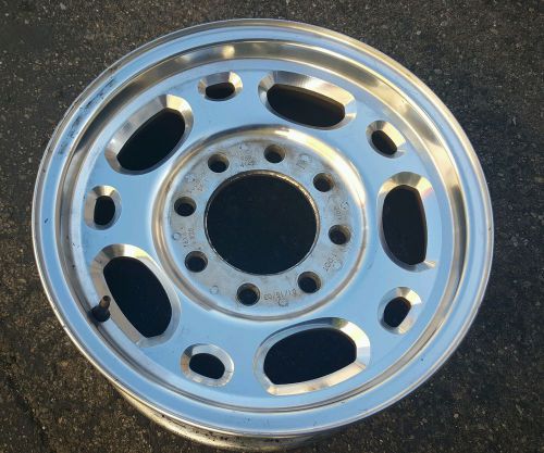 16&#034; chevy gmc sierra silverado 1500hd 2500 3500 wheel rim oem 5079 16x6.5single