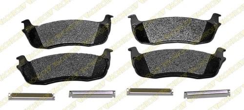 Monroe dx711 brake pad or shoe, rear-monroe dynamics brake pad