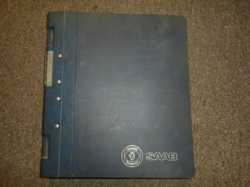 1994 - saab 900 basic engine b258 b206 b234 fuel system service manual 5 vol set