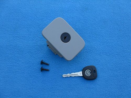 03-07 cadillac cts sts srx gray grey glove box latch handle glovebox 04 05 06