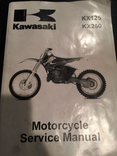 Kawasaki motorcycle service manual