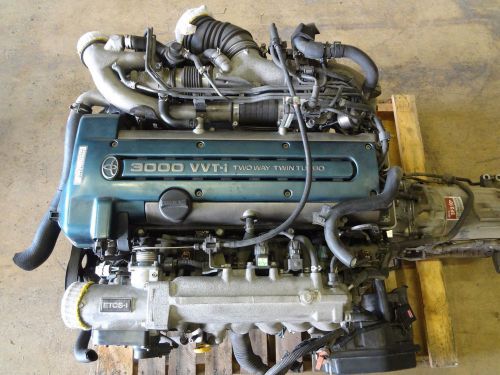 Jdm toyota aristo 2jzgte vvti engine auto transmission lexus gs300 is300 2jz-gte