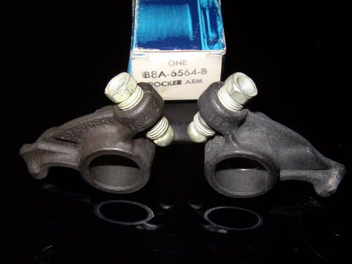 2- ford b8a-6564-b nos 427 fe adjustable rocker arms 390 428 shelby cobra mach 1