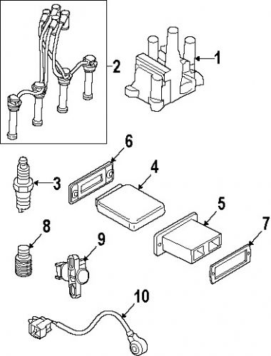 Ford 1u7z12a650fca genuine oem ecm