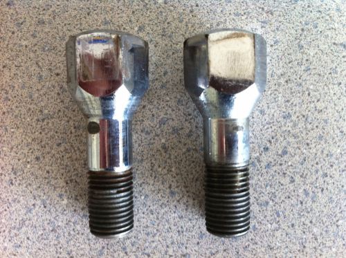 Two oem ferrari wheel lug bolts 308 328 p/n#108843 - used - good condition