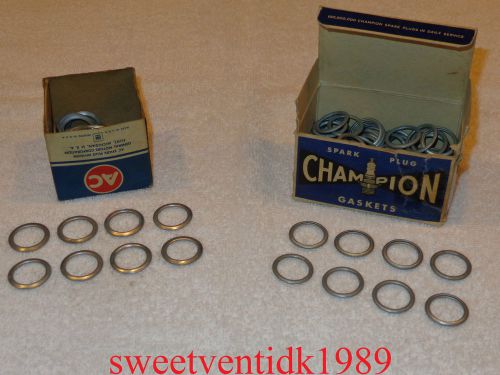 ‘nos’ 18mm steel spark plug gaskets......champion or ac