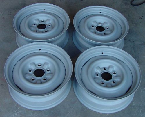 65 66 corvette original gm steel wheels 15 x 5.5 jk kelsey hayes ncrs 1965 1966