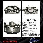 Centric parts 141.51204 front left rebuilt caliper with hardware