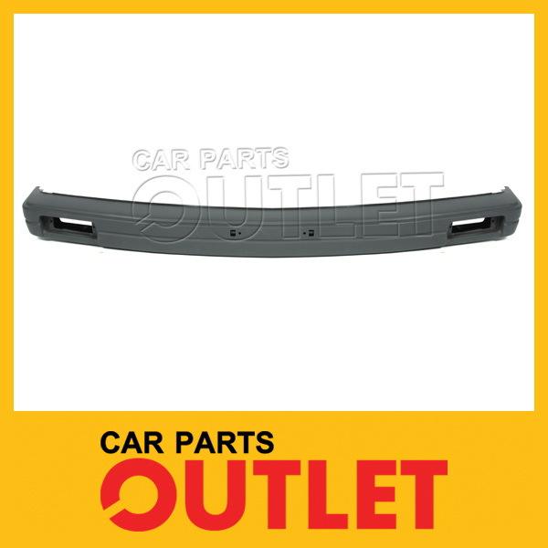 1982 honda accord front bumper ho1006101 textured black cover steel center plate