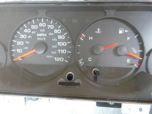 00 01 neon speedometer cluster mph w/o tach 55928