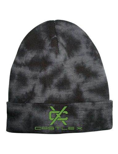 Castle x racewear tundra roll-over beanie green