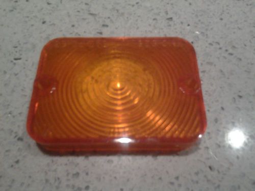 1963 1964 ford fairlane falcon turn light lens glo brite 625 tmc 828 amber