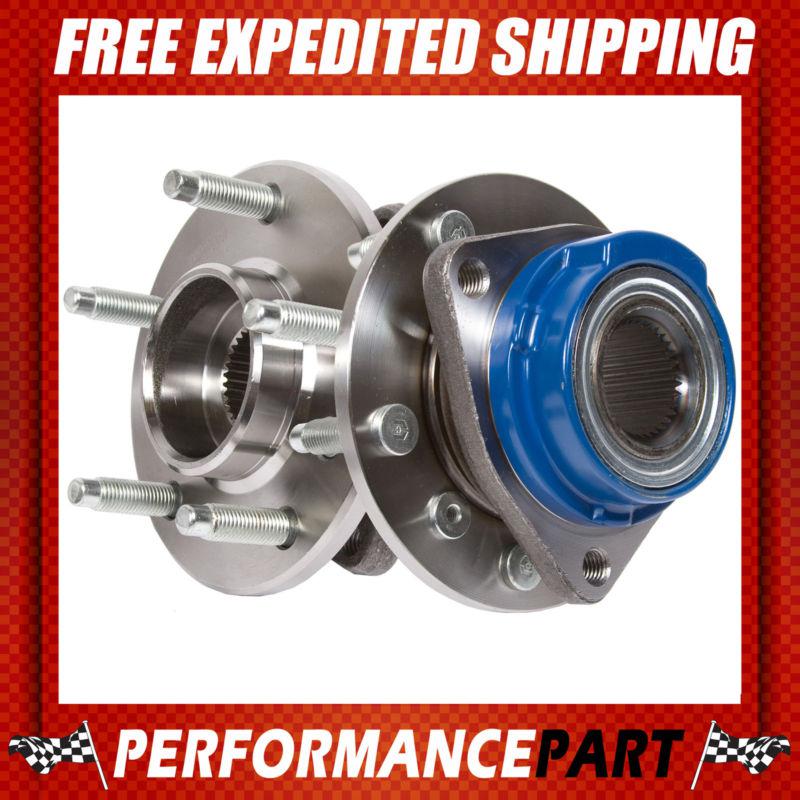 2 new gmb front left and right wheel hub bearing assembly pair w/o abs 730-0179