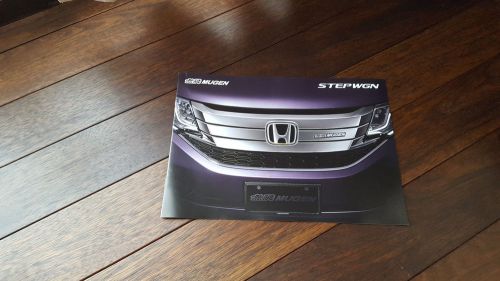 2016 honda stepwgn mugen  brochure jdm prospekt catalog rp1 rp2 rp3 rp4