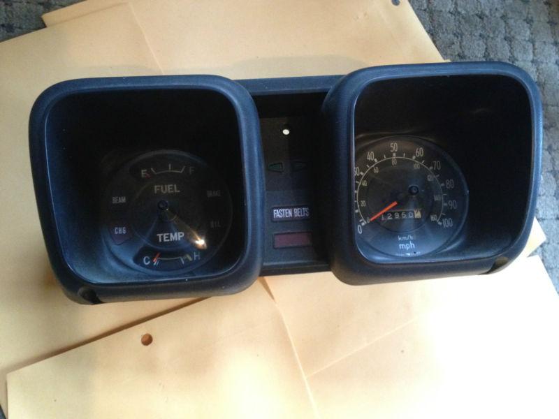 1977 toyota truck speedometer cluster gauges lights 1976 1978 76 77 78 lights