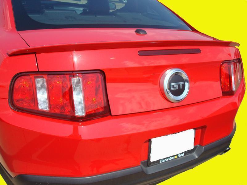 Painted ford mustang gt factory style spoiler 2010-2014