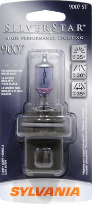 Sylvania 9007st headlight bulb-silverstar