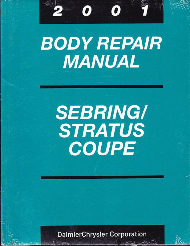 2001 sebring stratus body repair manual **new**