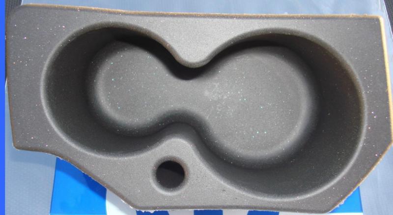 Used 2009-2012 dodge ram 1500-3500 door panel foam cup holder insert, oem mopar 