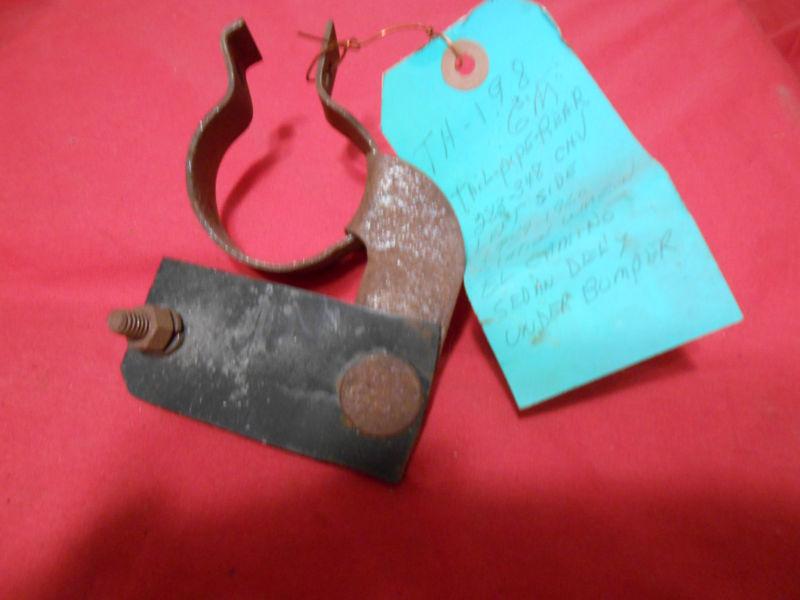 Nos 1959-1960 chevrolet car original type muffler/tailpipe hanger.