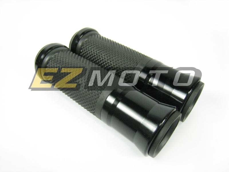 New motorcycle custom gel strong aluminum hand grips 7/8" black honda hornet cb